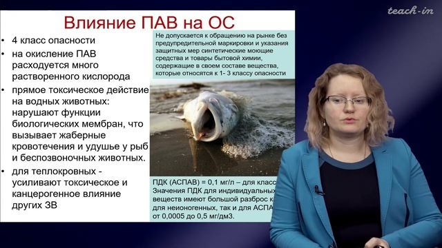 Тимофеева Е.А. - Химическое загрязнение биосферы - 14. Органические ЗВ в ОС смотреть онлайн