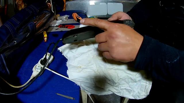 Ремонт датчика эхолота Lowrance Elite 7 Ti структурсканера