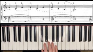 Красивая мелодия на фортепиано для начинающих + урок (Э.Григ "Утро")