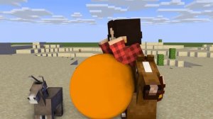 Giant Vore minecraft girl in Polike station - Minecraft animation