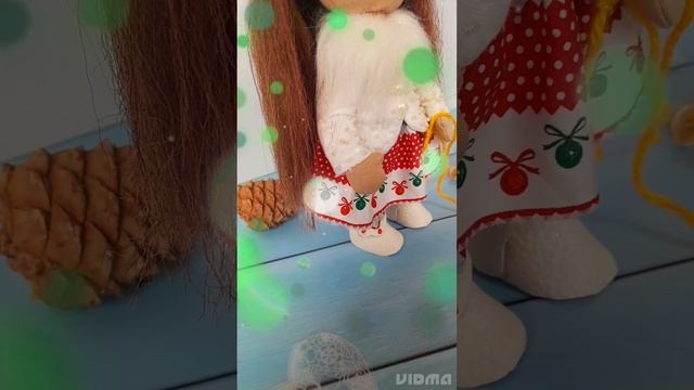 Кукла интерьерная