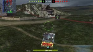 WORLD OF TANKS BLITZ: БОЙ НА SHERIDAN РАКЕТНЫЙ: ГРАВИТАЦИЯ