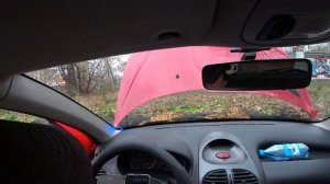 Пежо 206 Запуск бустером и диагностика.