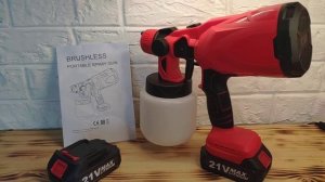 Краскопульт без шлангов и проводов- это реально! Покраска и грунтовка станут в радость