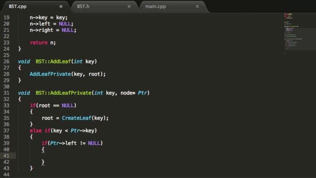 Binary Search Trees - Add Node Function - C++ - (Part 5)