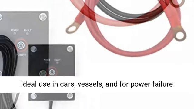 GoWISE Power 1500W Pure Sine Wave Power Inverter 12V DC to 120 V AC with 3 AC Outlets - Overview