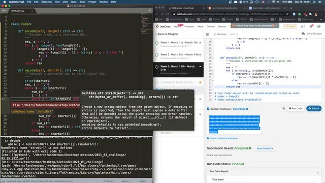 2021-03-15 leetcode 535 смотреть онлайн