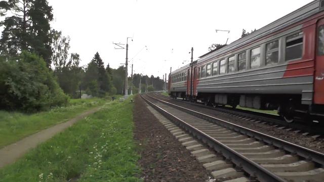 Электропоезд ЭР2Т-7147 перегон Голицыно - Одинцово