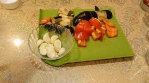 Салат на зиму из баклажан и перца