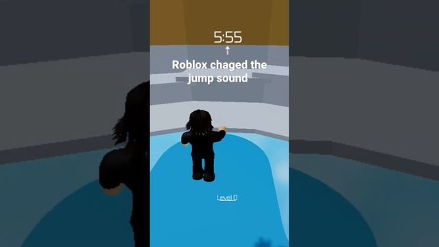 Roblox changed the Jump sound #jump #roblox