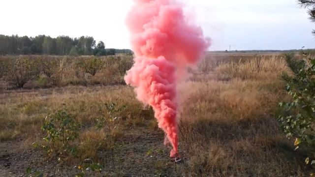 MA0509 Smoking Fountain (красный цветной дым) MaxSem Red смотреть онлайн