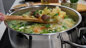 ТАКОГО вкусного СУПА давно не ели. Съедаем кастрюлю за раз! Секрет в сырках