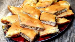 Ну просто объедение! Нежный заливной пирог на кефире. Готовится легко, съедается быстро