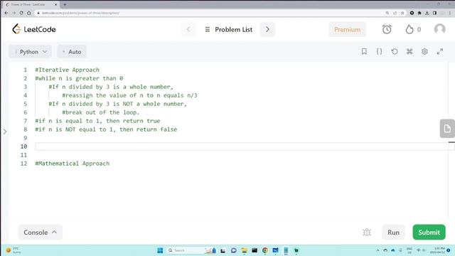 326. Power of Three - Java LeetCode Solution смотреть онлайн