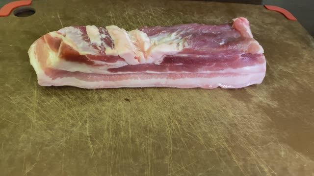 Сало в рассоле горячим способом! Как посолить пузанину, подчеревок, свиную грудинку в рассоле.