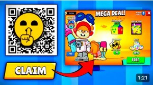 QR CODE BRAWL STARS! 🎁 MEGA BOX & POWER MEAL OPEN 🥳 BRAWL STARS NEW UPDATE