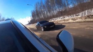 ГОНКА BMW 645 CI 4.4 (333hp) VS Infiniti FX 37 3.7 ( 333hp ) ЗАРУБА БЫЛА МОЩНАЯ!