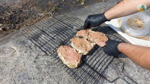 Выехали на природу! Готовим на мангале!