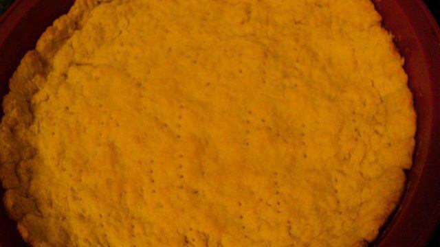 Пирог с франжипаном  и фруктами