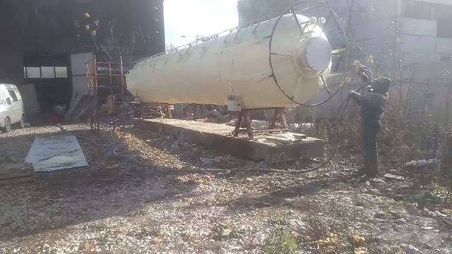 Теплоизоляция емкости обьемом 22 м.куб. пенополиуретаном смотреть онлайн