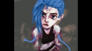 [SPEEDPAINT]  Jinx  - LoL ARCANE -