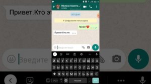Переписка с Миланой Хаметовой?