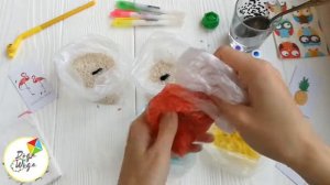 Как покрасить рис? / How to color rice