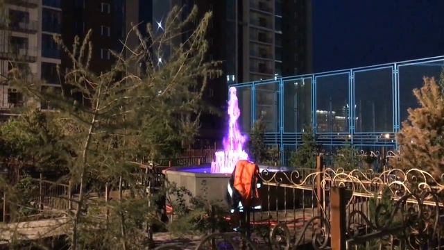 Строительство танцующих фонтанов