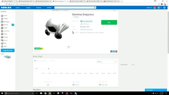 Top 5 MOST EXPENSIVE Items In ROBLOX! смотреть онлайн