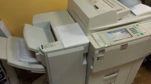 Обзор работы печатной машины Rocoh Aficio MP6001 | 24print.by