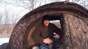 Этот шелтер собирается за секунды| самая быстрая палатка в мире | обзор | провалился под лёд | HD