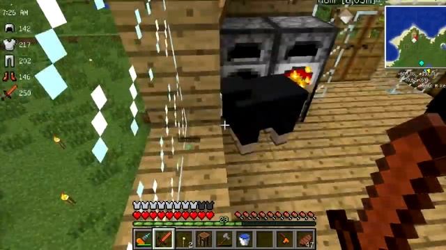 LP minecraft [Industrial Craft] серия 25 "Домашняя работа" смотреть онлайн