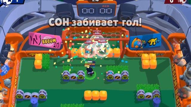 БОЛЬШОЙ ШАР УБИВАЕТ ВСЕХ ВРАГОВ В ИГРЕ BRAWL STARS ДУБИНА БИБИ В ДЕЛЕ | BRAWL STARS смотреть онлайн