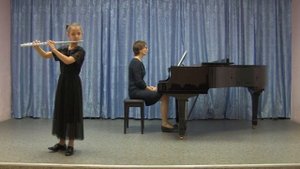 Г. Телеман. Соната g-moll для флейты и фортепиано, 3 4 части