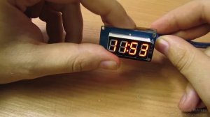 Часы на Digispark и 7 сегментном индикаторе TM1637