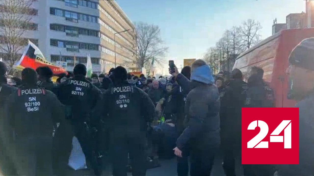 Немецкие фермеры устроили транспортный апокалипсис на дорогах Германии. - Россия 24