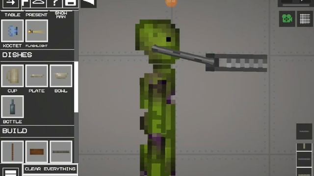 как сделать монстра с пастью в мелон плейграунд. смотреть онлайн