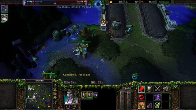 【大血瓶被抢且没拿到大点 后期英雄极限生存】Warcraft III 1v1 vs Undead EternalMoon BNet 1.36.0 魔兽争霸III：重制版 смотреть онлайн