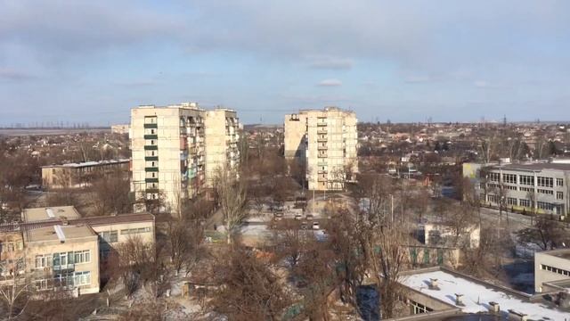 «Пентагон»-район Мариуполя вид с высотки смотреть онлайн