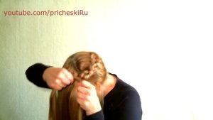 Прическа с Плетением| Объемная Коса Вокруг Головы на Длинные Волосы| Видео| Hairstyle with braided.