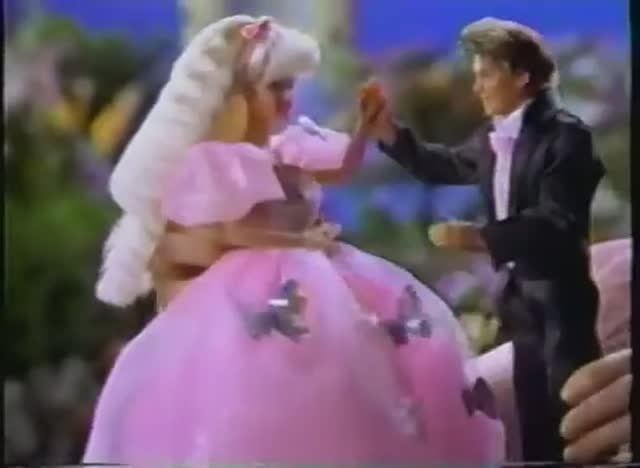 1995 Реклама куклы Принцесса Бабочек Барби Маттел Butterfly Princess Barbie