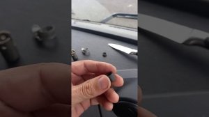 Ремонт наконечника подкачки шины.