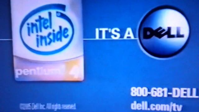 Intel Pentium 4 HT Animation with It's A Dell Logo 800-681-DELL dell.com/tv смотреть онлайн