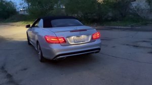 Доработка выхлопной Mercedes Benz E400