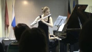 Иоганн Непомук Гуммель. Соната для флейты и фортепиано. 1ч