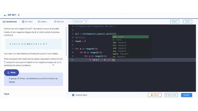 Triples with Properties || IDP Set 2 || Python Coding Tips Tricks || Nxtwave CCBP 4.0 || Python IDP