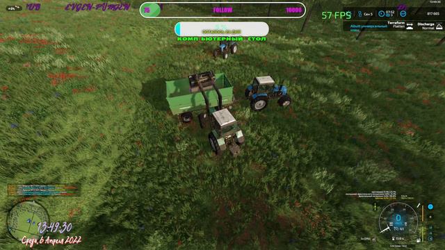 Farming Simulator 22, Calm Lands с нуля №4 (Год первый, осень) смотреть онлайн