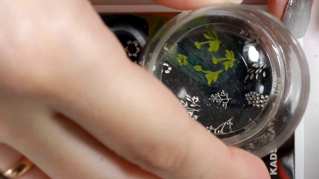 Маникюр. Цветы на фоне пасмурного неба. #Градиент+#стемпинг смотреть онлайн