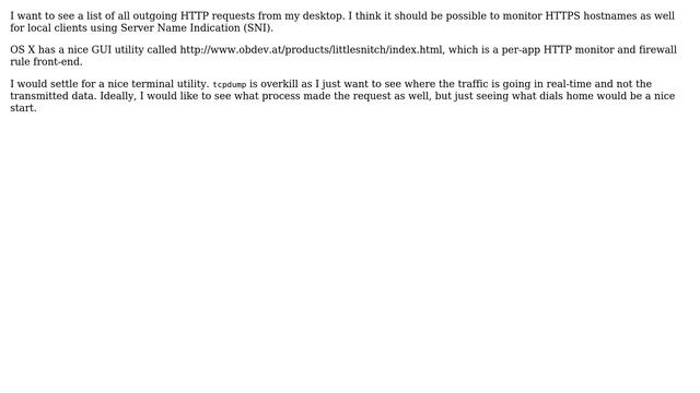 Monitor outgoing web requests as they re happening смотреть онлайн