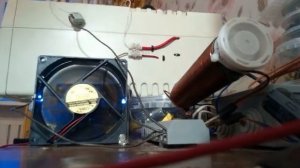 Прерыватель из вентилятора.